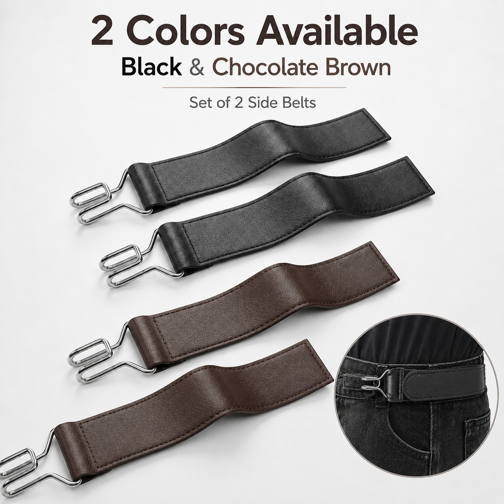 Premium Elastic Waist Buckle (1 Pair - 2 Pieces)