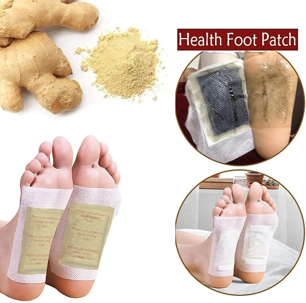 Detox Health Foot patches, Cleansing Toxin Remover Natural organic Foot Patch, Detoxification Stress Relief Sleep Patch, Pain Relief Detox pad, For Men & Women (PACK OF 10)