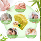 Detox Health Foot patches, Cleansing Toxin Remover Natural organic Foot Patch, Detoxification Stress Relief Sleep Patch, Pain Relief Detox pad, For Men & Women (PACK OF 10)