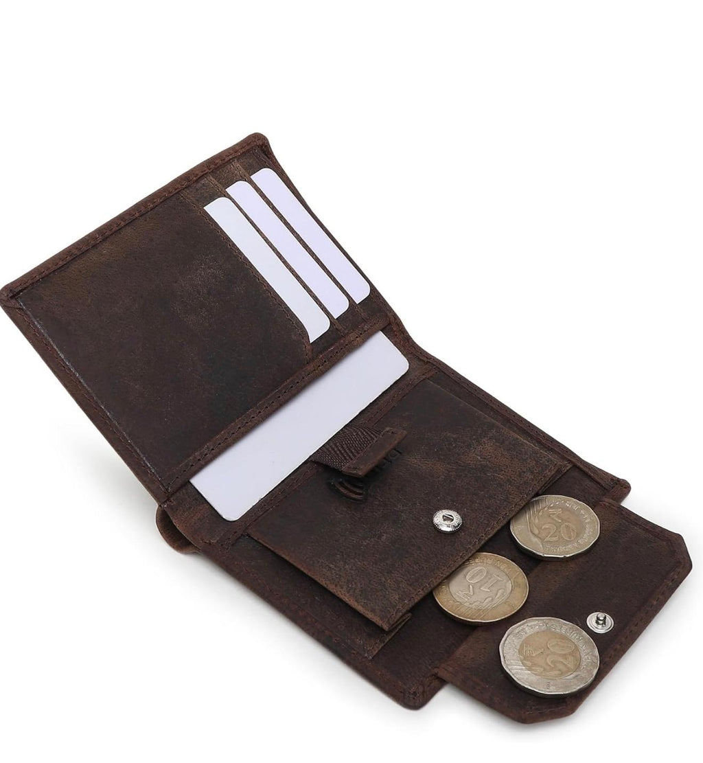 Premium Leather Wallet for Men – Black, Brown & Nappa Brown | Slim & Luxury Design