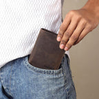 Premium Leather Wallet for Men – Black, Brown & Nappa Brown | Slim & Luxury Design