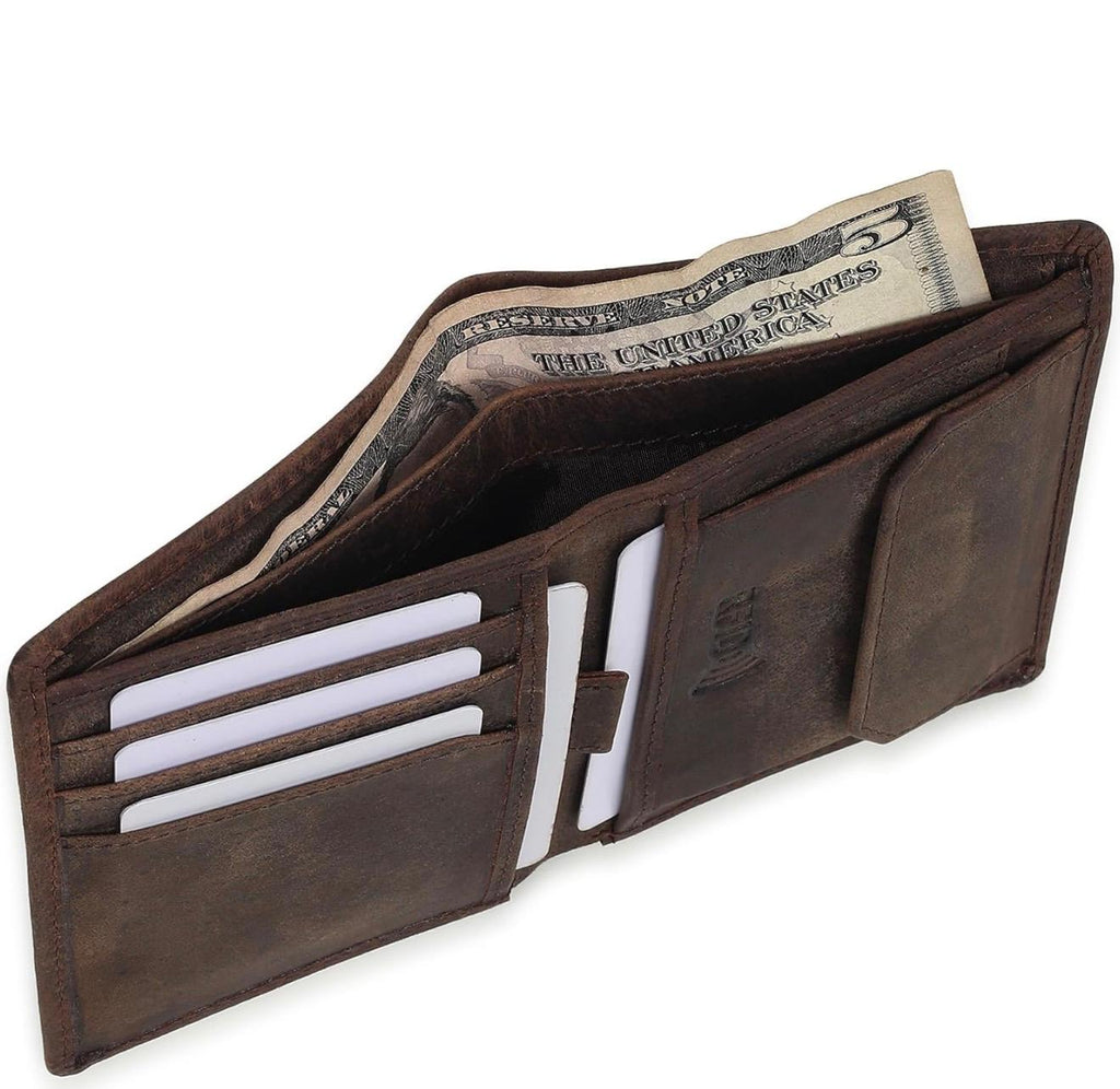 Premium Leather Wallet for Men – Black, Brown & Nappa Brown | Slim & Luxury Design