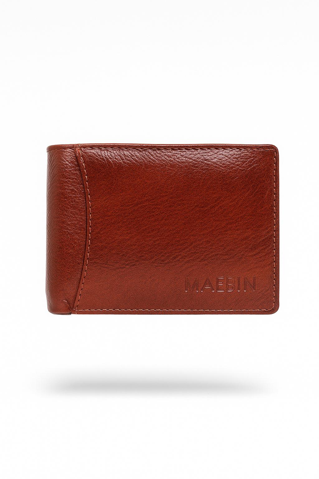 Marbin Men's Wallet – Stylish Genuine Leather Wallet with Card Holder & Compartments
