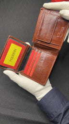 Marbin Men's Wallet – Stylish Genuine Leather Wallet with Card Holder & Compartments