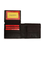 Marbin Men's Wallet – Stylish Genuine Leather Wallet with Card Holder & Compartments