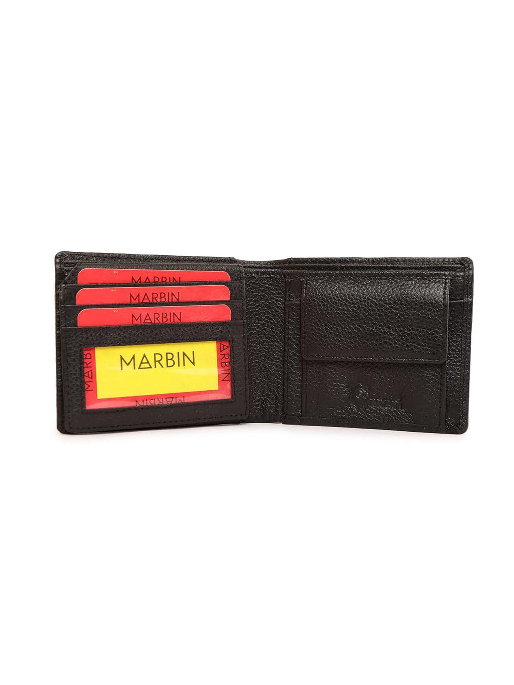 Marbin Men's Wallet – Stylish Genuine Leather Wallet with Card Holder & Compartments
