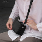 MCR Compact GEN IV - Microfiber Edition Cross Body Bag(Black)