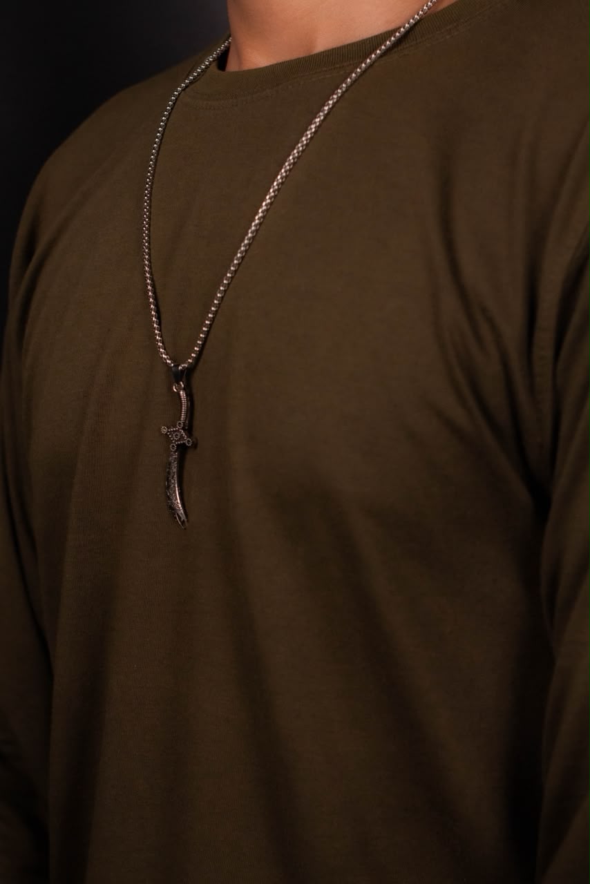 Premium Zulfiqar Sword Pendant Chain