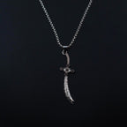 Premium Zulfiqar Sword Pendant Chain