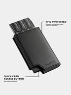 Premium RFID Pop-Up Leather Wallet | Slim Bi-Fold Card Holder for Men