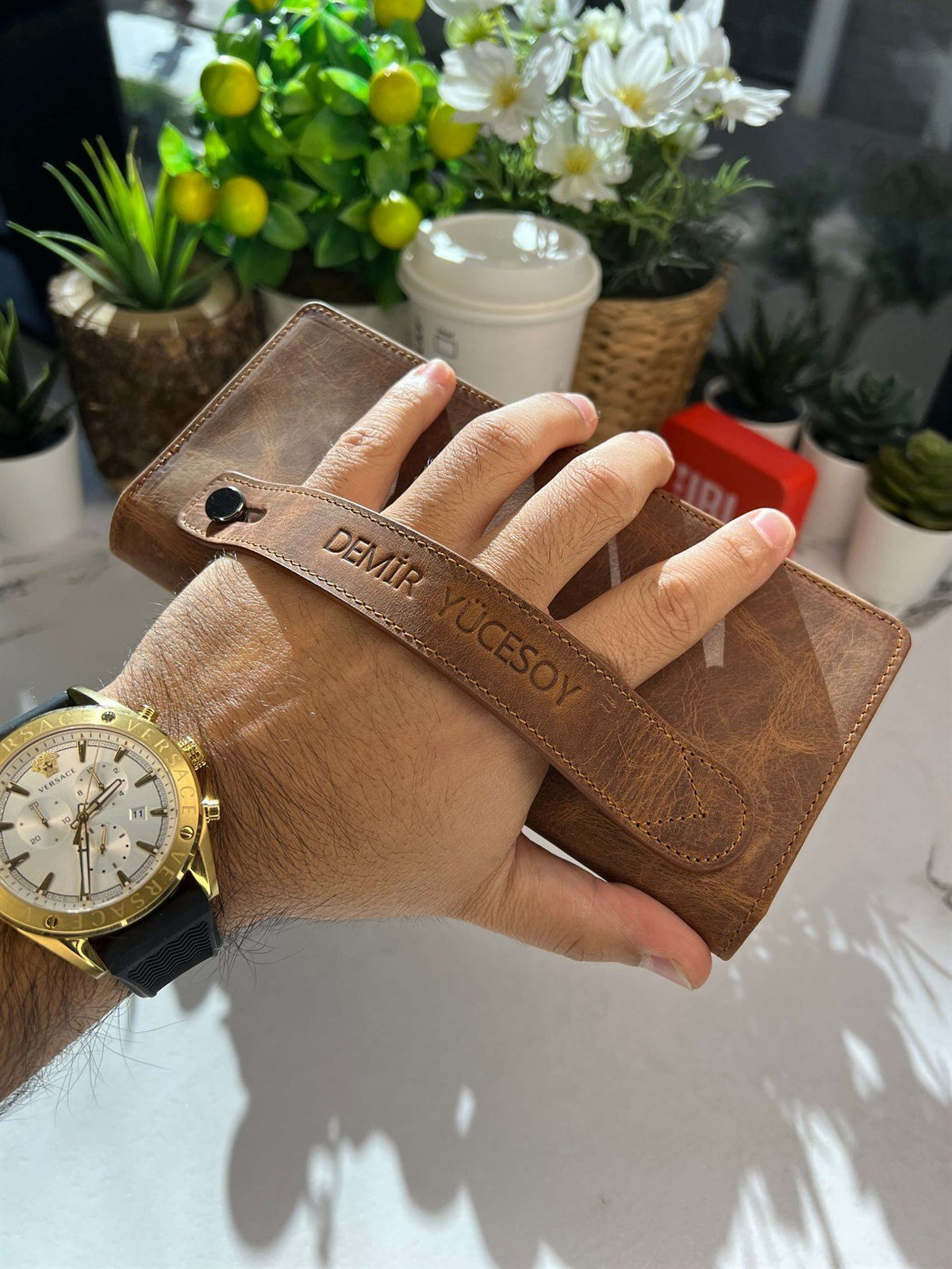 LEATHER LONG WALLET FOR MEN